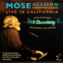 Album Cover Mose Allison Live In California